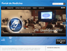 Tablet Screenshot of medicina.etechspace.net